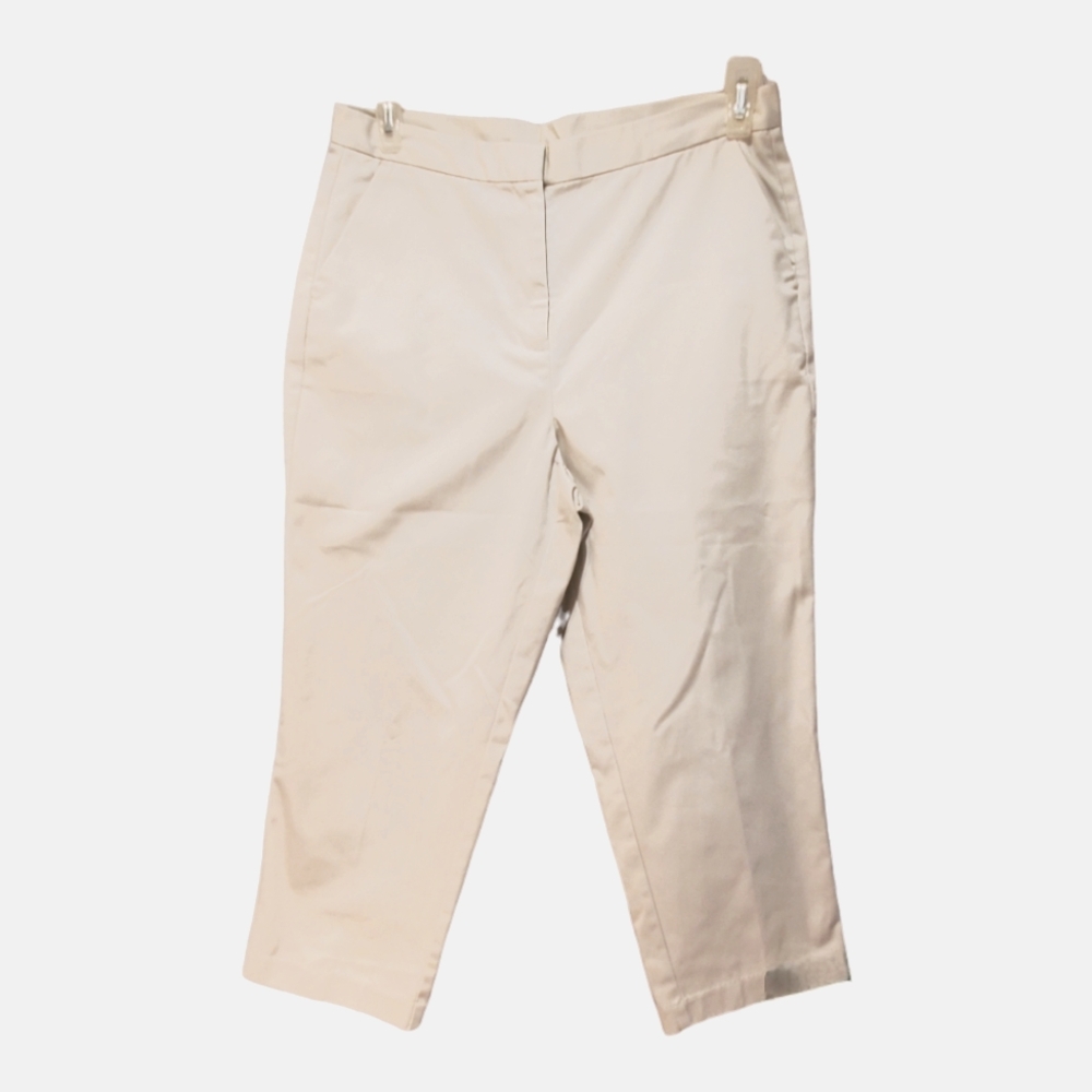 Land's End capri pants white size 10P